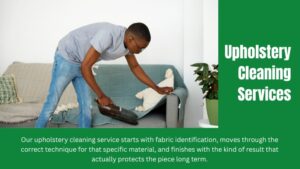 upholstery cleaning service