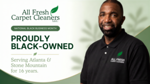 connected visually to the All Fresh Carpet Cleaners Brand